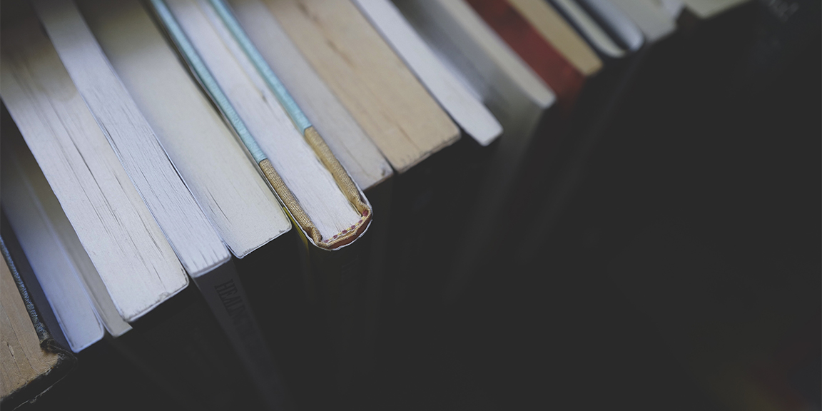 books on a shelf