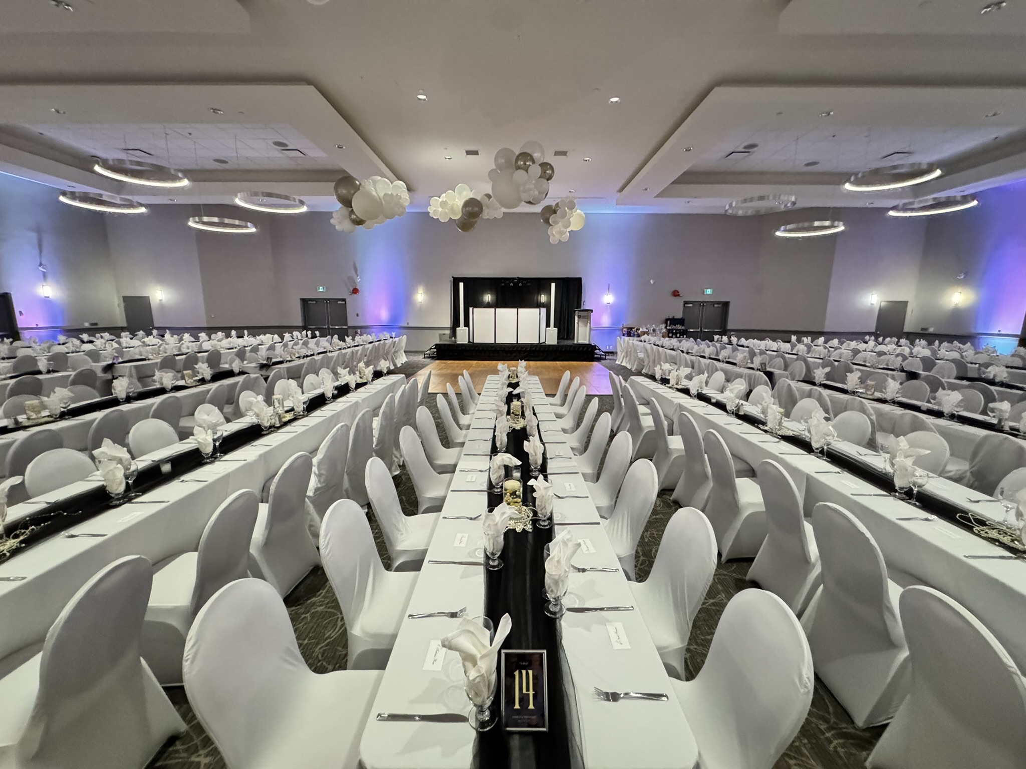 Grand Hall setup