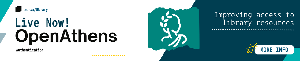 Banner for OpenAthens authentication. Click for more information.